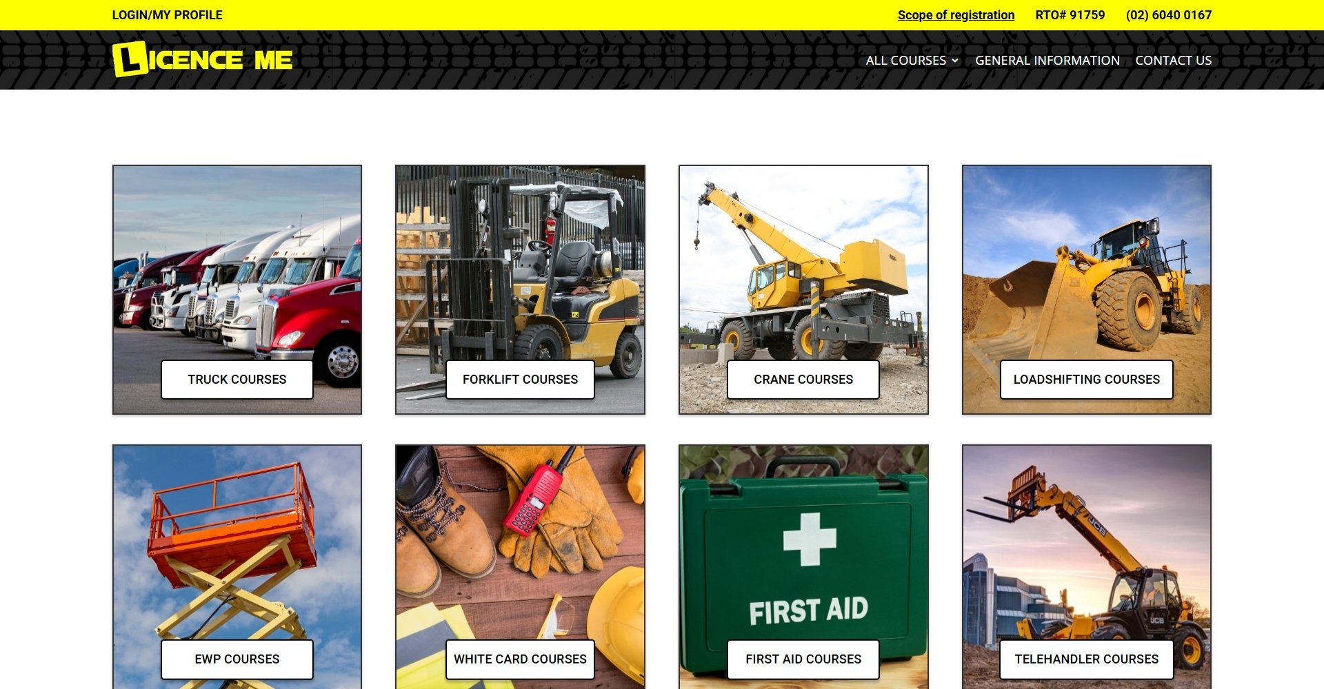 LicenceMe website designed by Apex Designs